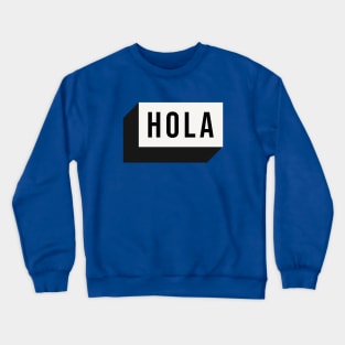 hello Crewneck Sweatshirt